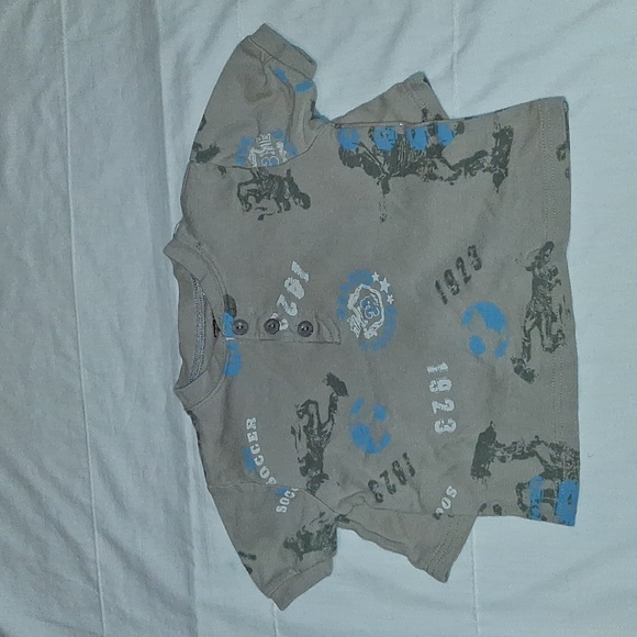 Single item: Petit Lem Tan & Blue Clothing - Picture 4 of 9